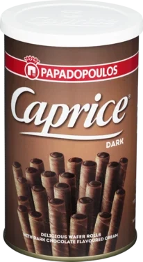 Wafer Rolls m/Sjokoladekrem 115g Caprice