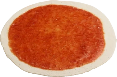 16" Rå Pizzabunn m/Saus 20st Slåtto