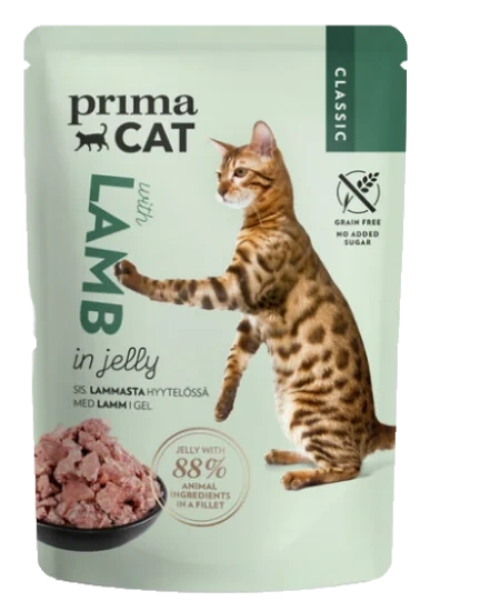 Prima Cat Lamb In Jelly 85g