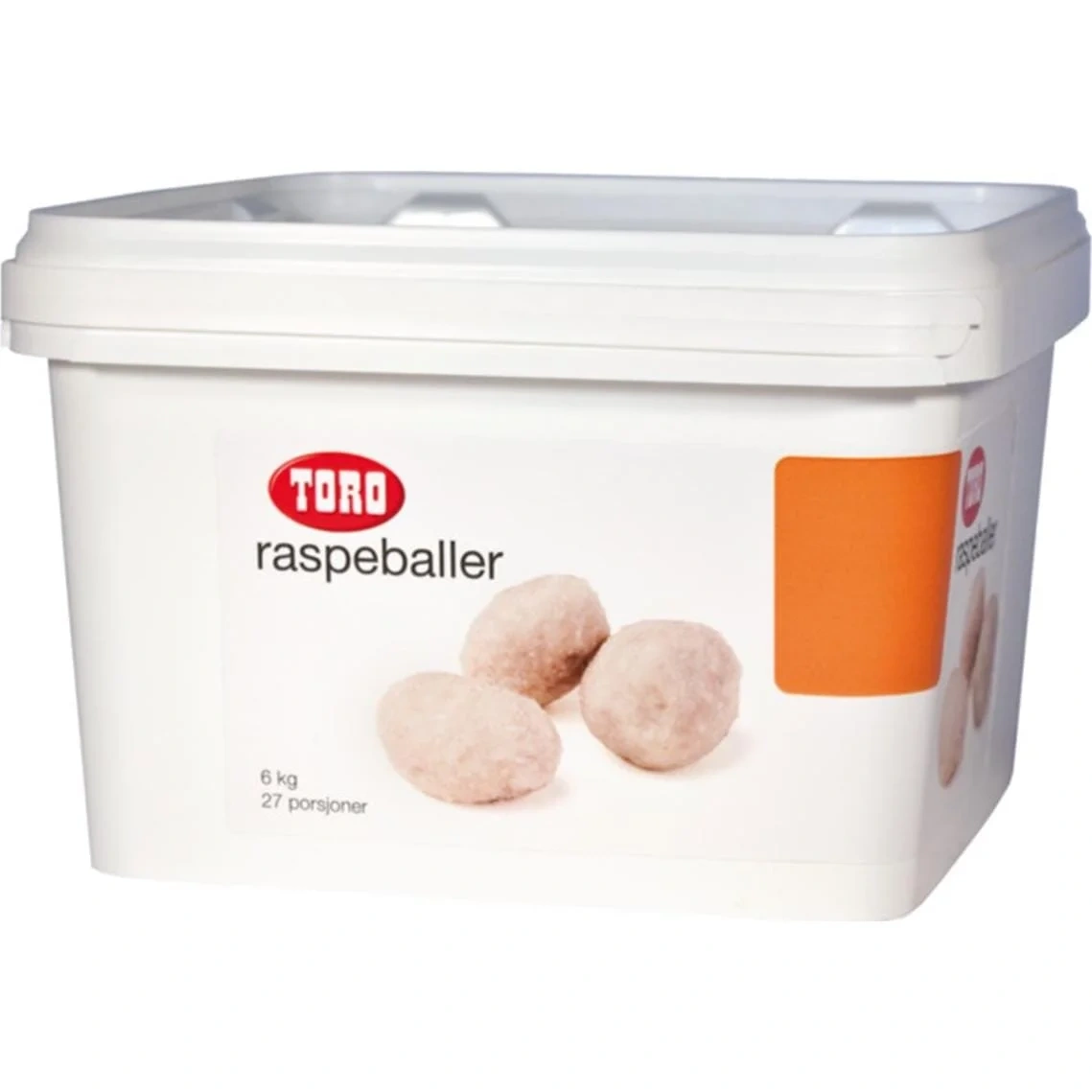Raspeballer 80stk 2,4kg