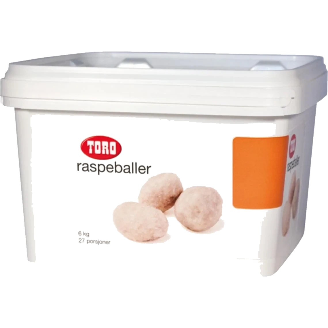 Raspeballer 80stk 2,4kg
