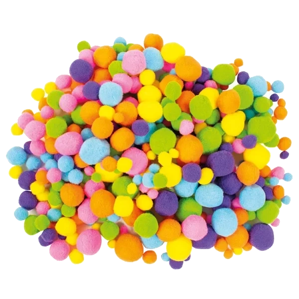 Pompom Neon 500 Stk