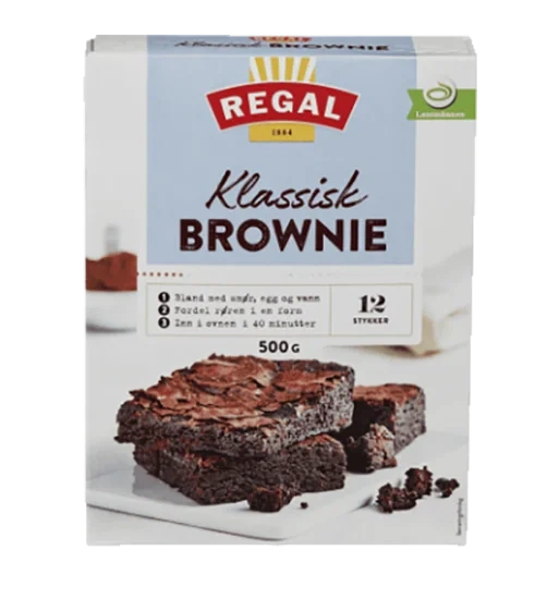 Regal Klassisk Brownie 500g