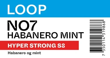 Loop No7 Habanero Mint Hyper Strong S8 Aw