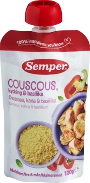 Semper Rte Couscous & Kylling 6m