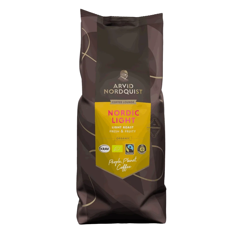 Kaffe nordic light hel 1000g