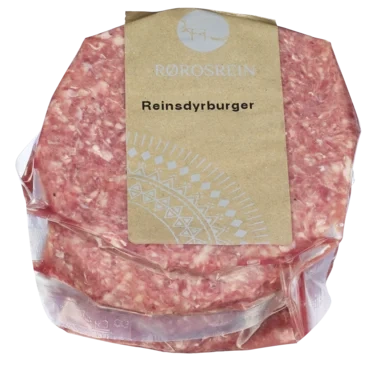 Reinsdyrburger 140 G, Fryst Fra Rørosrein