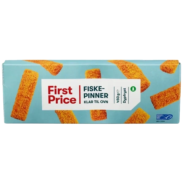 Fiskepinner 450g First Price
