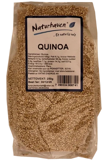 Naturhaven Quinoa Hvit 250g