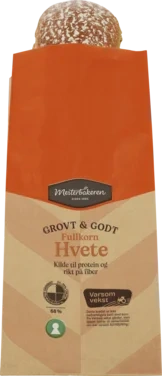 Hvetebrød Fullkorn G&g Mesterbakeren 630g