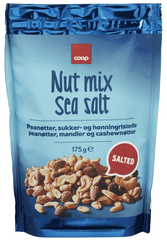 Coop Salt Nøttemix 175g