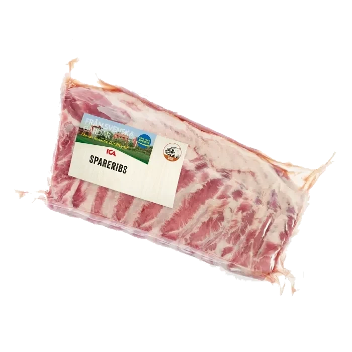Revbenspjäll Färska Tunna ca 1,2kg ICA