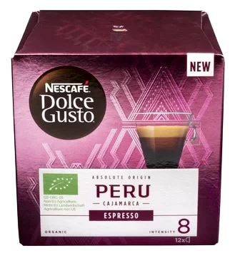 Dolce Gusto Peru Espresso Organic 84g