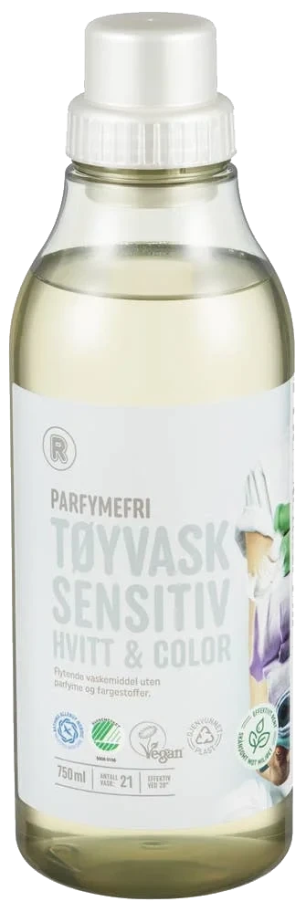 Tøyvask sensitiv 750 ml