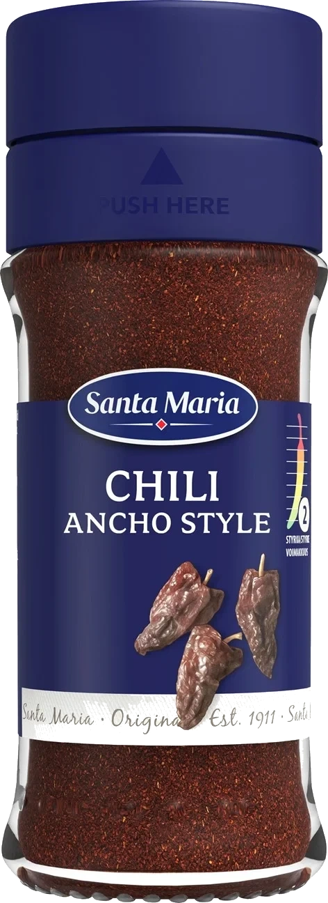 Chilipeppar Ancho Style