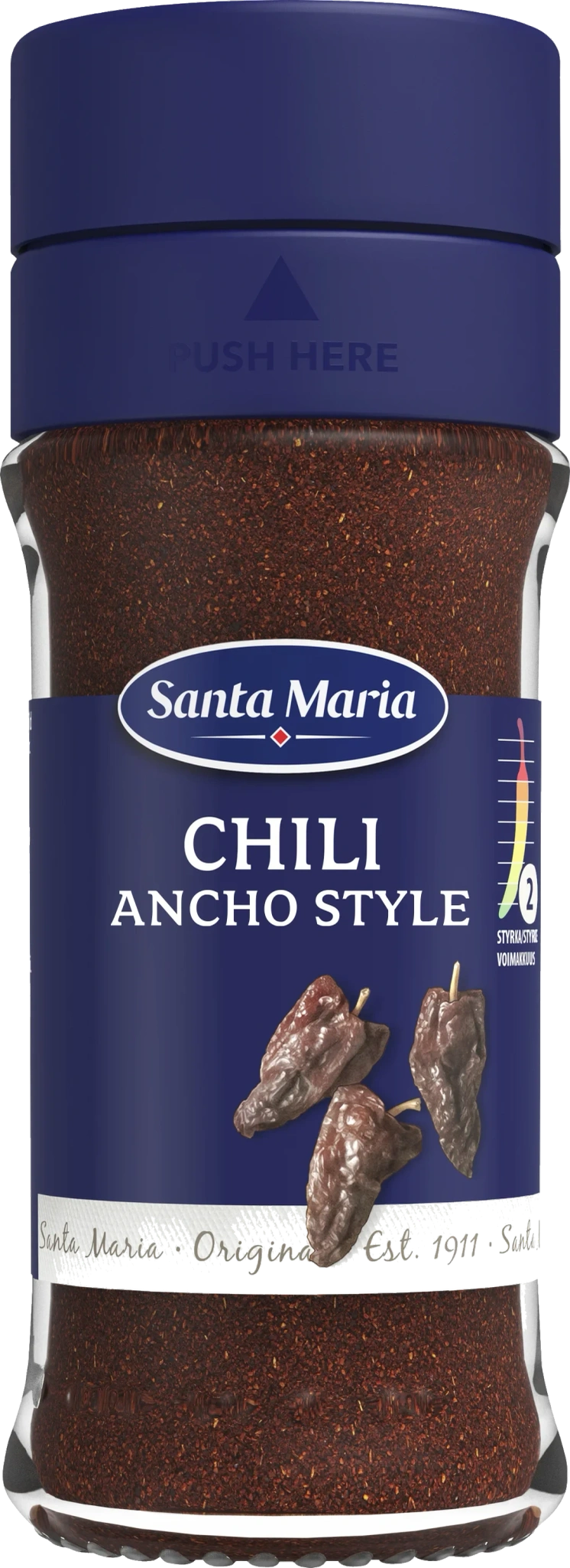 Chilipeppar Ancho Style
