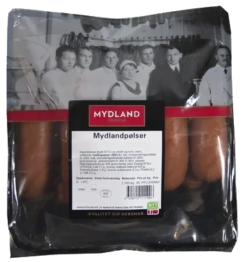 Kjøttpølser 1,1 kg Stk, Fryst