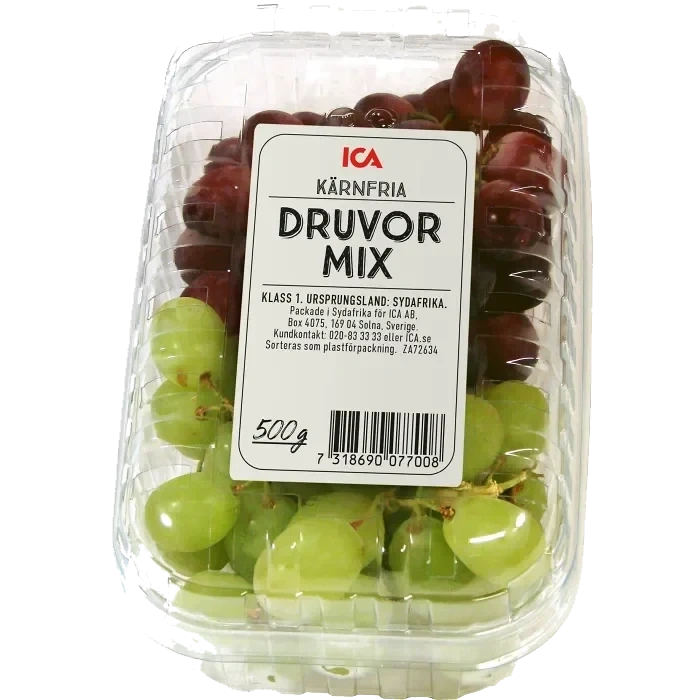 Druva Mix kärnfria 500g Klass 1 ICA