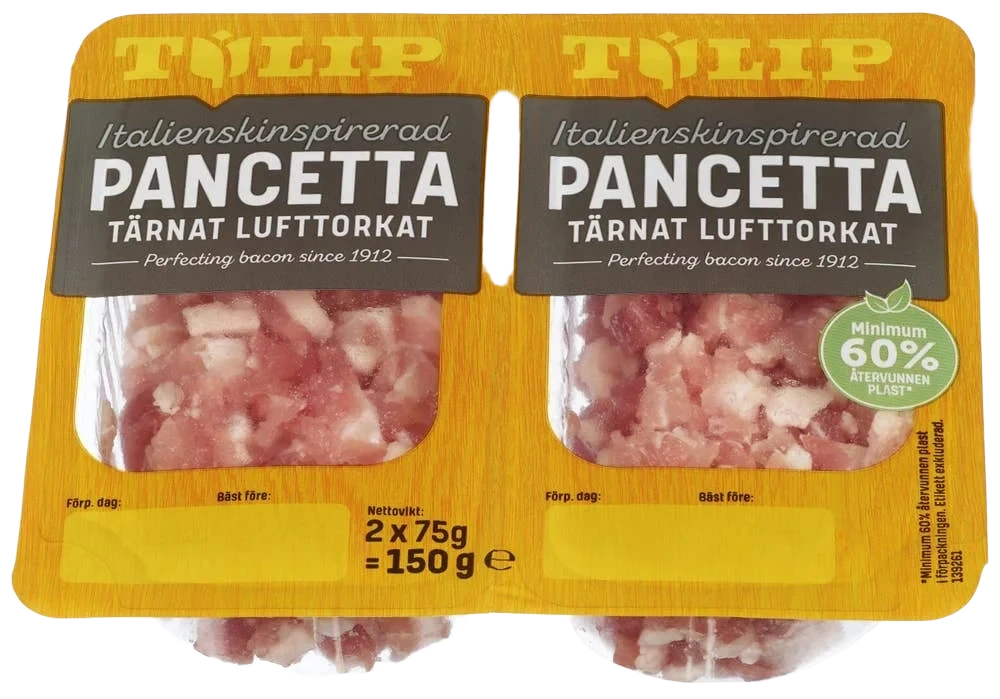 Pancetta ternet 2*75g, 150 g