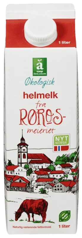Änglamark Økologisk Helmelk 1 l