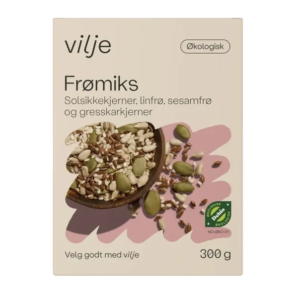 Frømiks Økologisk 300g Vilje