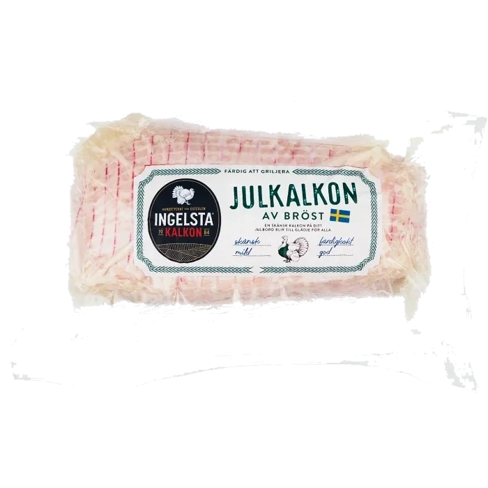 Julkalkon av Bröst Färdigkokt ca 1,4kg Ingelsta kalkon
