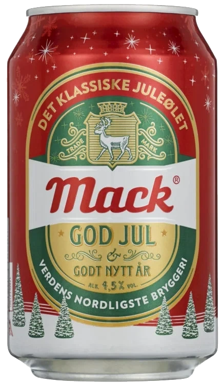 Mack Juleøl Kl D 0,33l bx