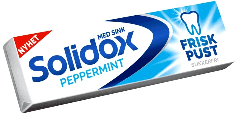 Solidox Tyggis Frisk Pust 14g