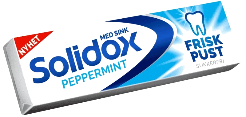 Solidox Tyggis Frisk Pust 14g