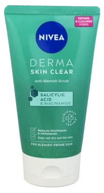 Nivea Derma Skin Clear Scrub, 150ml