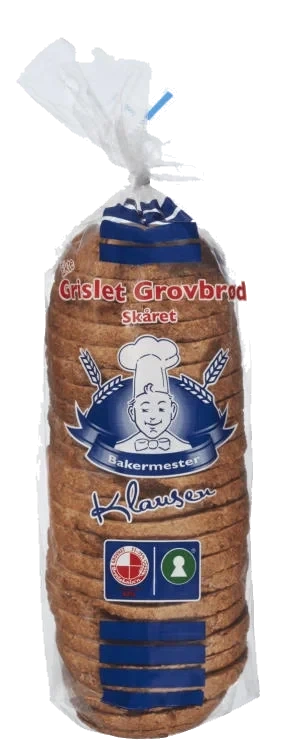 Grislet Grovbrød Skåret 720g Bakermester Klausen