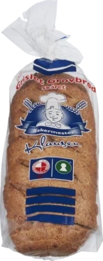 Grovbrød Grislet Skåret 750g Klausen