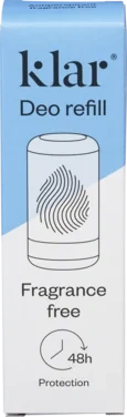 Klar Roll-On Antiperspirant Parfymefri 45ml