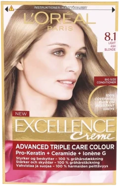 Hårfärg 8.1 Light Ash Blonde