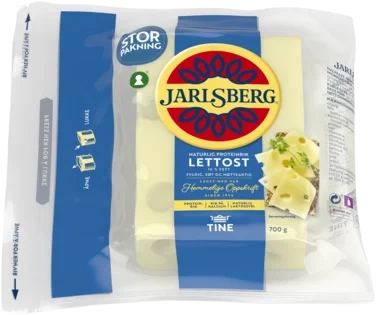 Jarlsberg Lett 16% 700g Tine