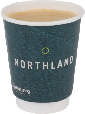Northland kaffebeger 8oz DW PE, 500 stk