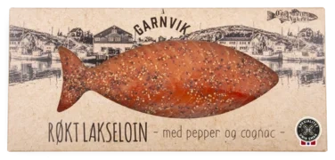 Røkt Lakseloin Pepper & Cognac Ca 340g Garnviks