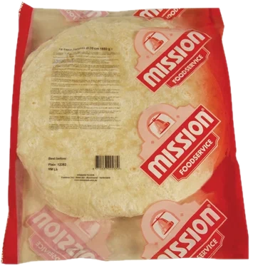 Mission Tortilla Wrap Fersk 30 Cm 8x18 stk