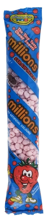 Tubes Strawberry 55g Millions