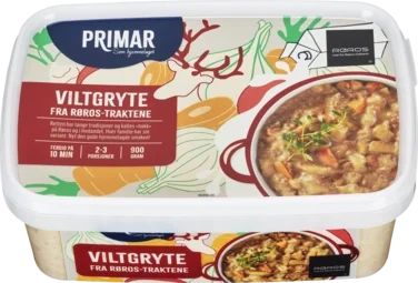 Primar Viltgryte Fra Røros-traktene 900g