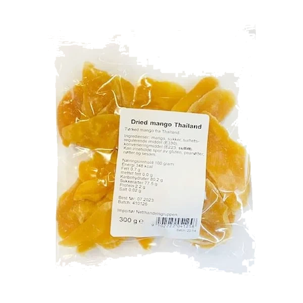 Tørket Mango 300g