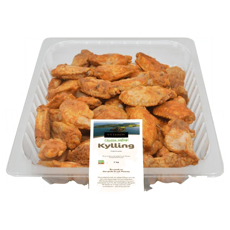 Ytterøy Grillet Kyllingvinger 2kg