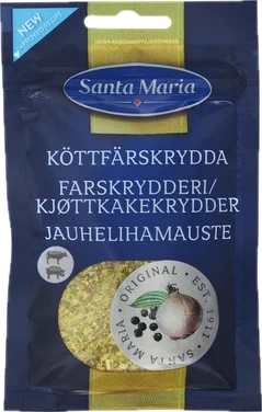 Kjøttkakekrydder 30g Santa Maria