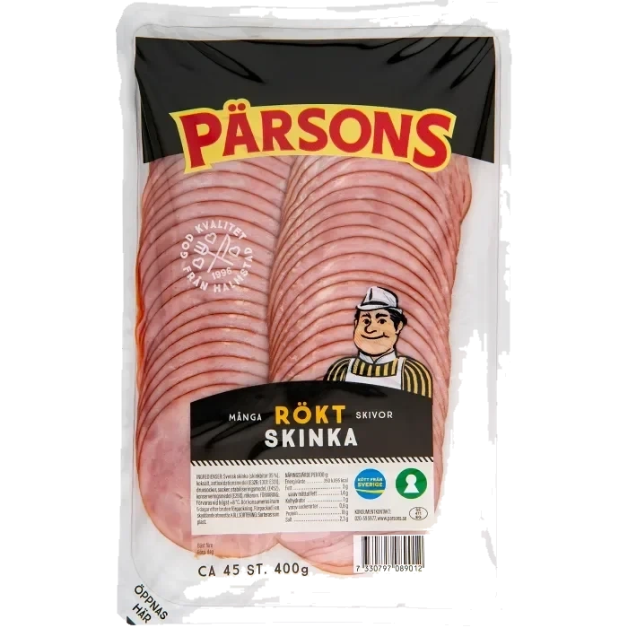 Skinka Rökt 400g Pärsons
