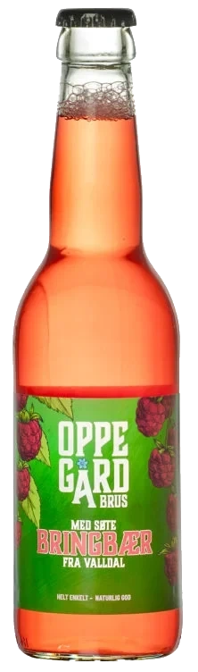 Oppegård Brus Bringebær 330ml