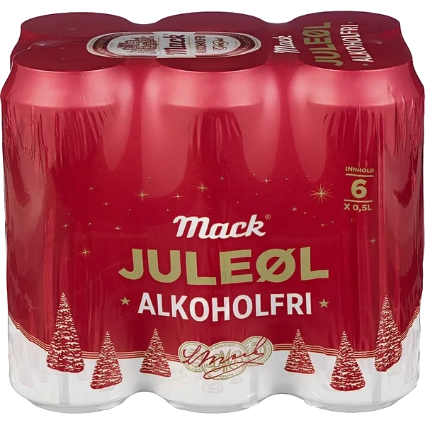Mack Juleøl Alkoholfri 0,5l Bx 6stk