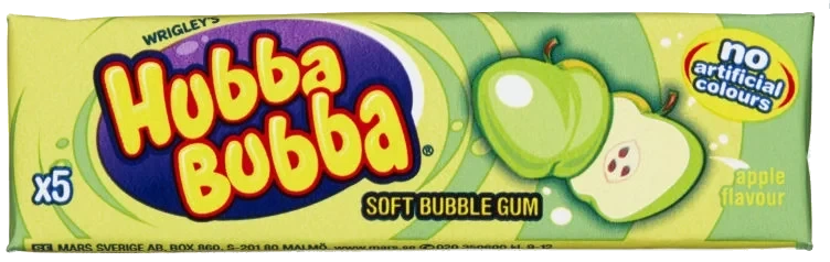 Hubba Bubba Eple 35g