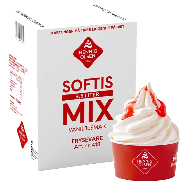 Softis-Mix Frossen 9,5L Hennig-Olsen