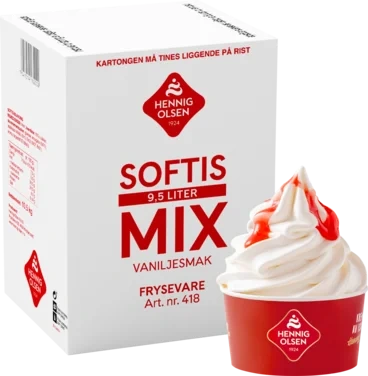 Softis-Mix Frossen 9,5L Hennig-Olsen