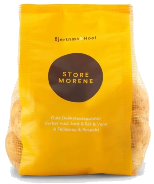 Morenepotet Store Gule 1,5kg Bjertnæs&Hoel